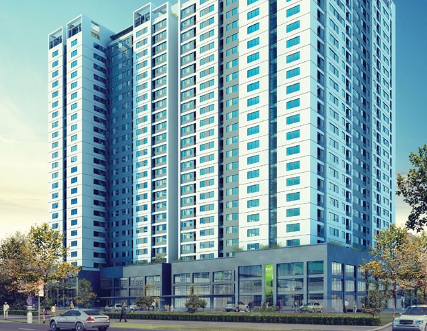 Chung cư Phúc Thịnh Tower cất nóc và khai trương nhà mẫu